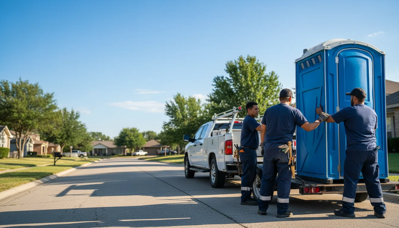 Portable Toilet Rental in Edwardsville, KS near me